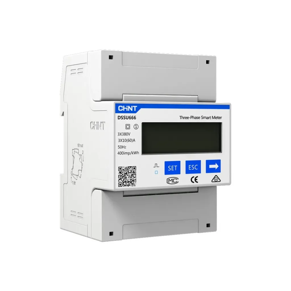 Foxess Smart Meter Trifase Dtsu666 200A Con Pinze Ct